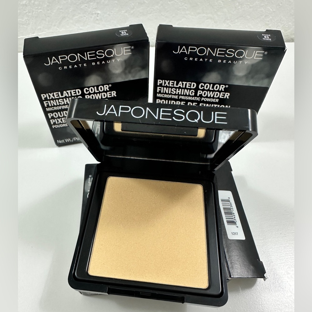 Japonesque Pixelated Color Finishing Powder 01 Lot of 3 NIB